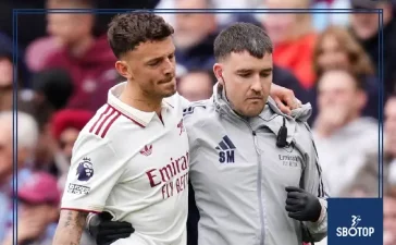SBOTOP: Ben White Faces World Cup Race Against Time as Arsenal Defender’s Knee Injury Ends Season Early