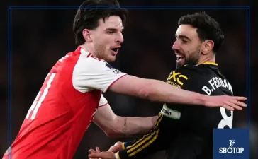 SBOTOP: Bruno Fernandes Reveals He Tried to Convince Declan Rice to Choose Manchester United Over Arsenal Transfer