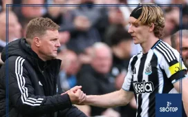 SBOTOP: Eddie Howe Sparks Speculation Over Anthony Gordon Future as Bayern Munich Interest Intensifies