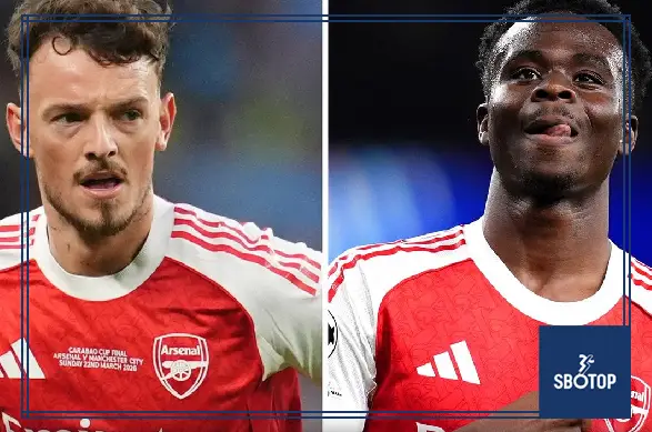 SBOTOP: Bukayo Saka Rediscovering Elite Form as Arsenal’s Trophy Push Gains Momentum with Ben White’s Creativity Playing Key Role