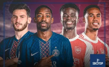 SBOTOP: PSG and Arsenal Combined XI Revealed as Analysts Debate Champions League Final Edge in Budapest Showpiece