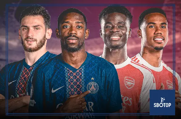 SBOTOP: PSG and Arsenal Combined XI Revealed as Analysts Debate Champions League Final Edge in Budapest Showpiece