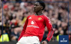 SBOTOP: Kobbie Mainoo Shines with Match-Winning Goal vs Liverpool After Difficult Spell Under Ruben Amorim at Manchester United