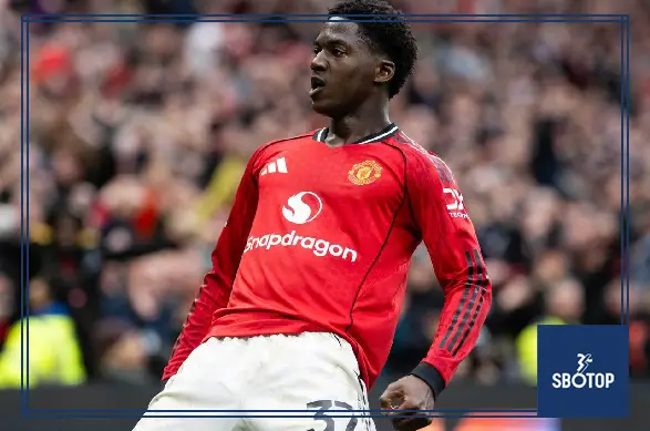 SBOTOP: Kobbie Mainoo Shines with Match-Winning Goal vs Liverpool After Difficult Spell Under Ruben Amorim at Manchester United