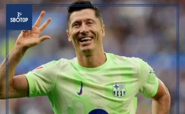 SBOTOP : 50 Days Left in Barcelona Contract Lewandowski Drops MLS Transfer Bombshell