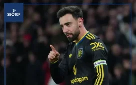 SBOTOP : Bruno Fernandes Finally Gets His Crown After Insane Season for Man United