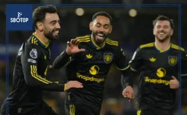 SBOTOP : Bruno Fernandes on the Brink of History as Man United Clash With Liverpool Looms