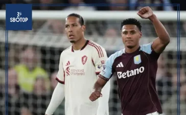 SBOTOP : Liverpool stunned at Aston Villa as Arne Slot blasts result as “massively damaging”