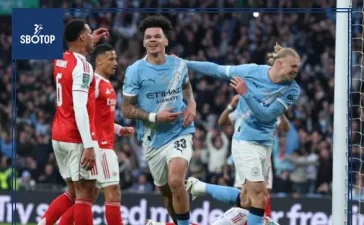 SBOTOP : Title Race Heats Up as Man City Refuse to Back Down in Arsenal Chase