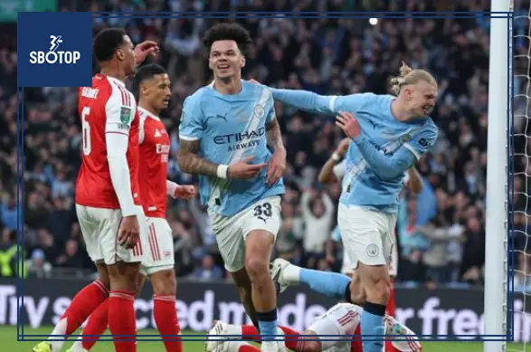 SBOTOP : Title Race Heats Up as Man City Refuse to Back Down in Arsenal Chase