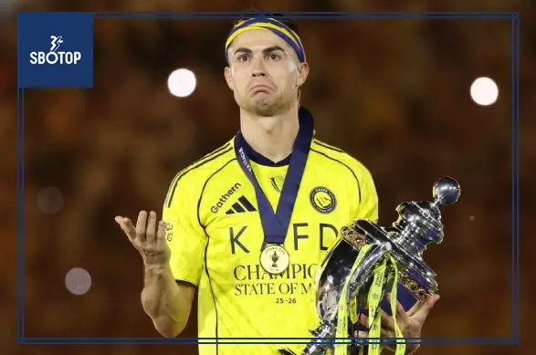 SBOTOP: Cristiano Ronaldo Finally Wins Another Trophy After Five-Year Wait