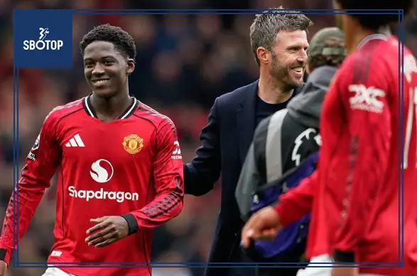 SBOTOP: Doubting Michael Carrick at Man United? Kobbie Mainoo Proves the Answer