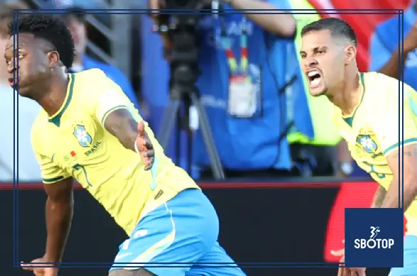 SBOTOP: Carlo Ancelotti’s Brazil Stunned by Morocco Fightback After Vinícius Jr Scores Stunning Goal
