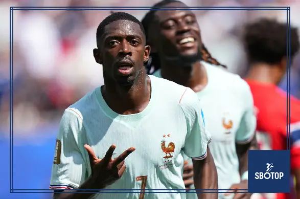 SBOTOP: Ousmane Dembele’s First-Half Hat-Trick Fires France to 4-1 Victory Over Norway and Secures Top Spot in Group I