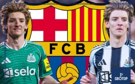 SBOTOP: Barcelona Linked with Anthony Gordon as Demand Grows After Modest Six-Goal Campaign