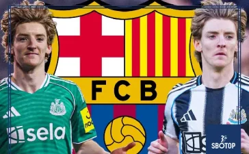 SBOTOP: Barcelona Linked with Anthony Gordon as Demand Grows After Modest Six-Goal Campaign