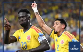 SBOTOP: Colombia Hold Portugal to Goalless Draw and Claim Group K Top Spot After Davinson Sanchez Strike Is Disallowed