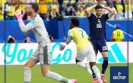 SBOTOP: Scotland Suffer 3-0 Defeat Against Brazil as Vinicius Junior Inspires Victory and Leaves Qualification Hopes Hanging
