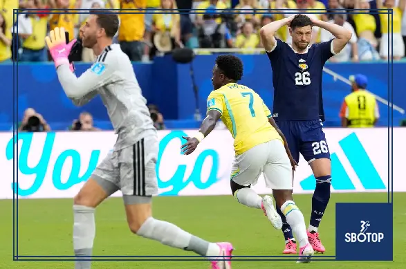 SBOTOP: Scotland Suffer 3-0 Defeat Against Brazil as Vinicius Junior Inspires Victory and Leaves Qualification Hopes Hanging