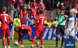 SBOTOP Chaos in the World Cup: Bosnian Player Shocked by New Throw-In Rule After Delay Penalty!