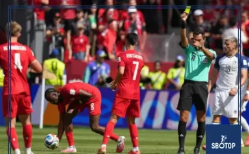 SBOTOP Chaos in the World Cup: Bosnian Player Shocked by New Throw-In Rule After Delay Penalty!