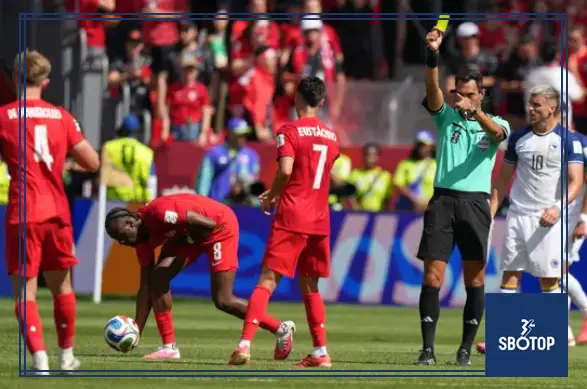 SBOTOP Chaos in the World Cup: Bosnian Player Shocked by New Throw-In Rule After Delay Penalty!