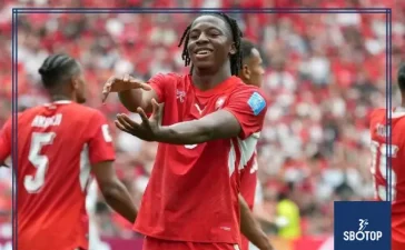 SBOTOP : Switzerland Shock Canada as Johan Manzambi Steals the Spotlight in Thriller