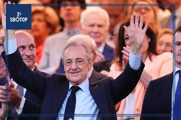SBOTOP: Florentino Perez Re-Elected as Real Madrid President in Landslide Victory