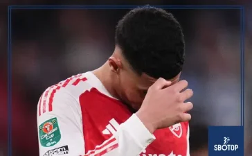 SBOTOP: Arsenal Suffer Major Blow as William Saliba Faces Lengthy Layoff with Back Injury