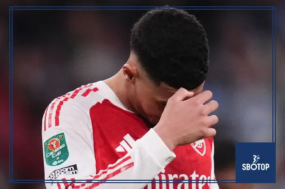 SBOTOP: Arsenal Suffer Major Blow as William Saliba Faces Lengthy Layoff with Back Injury