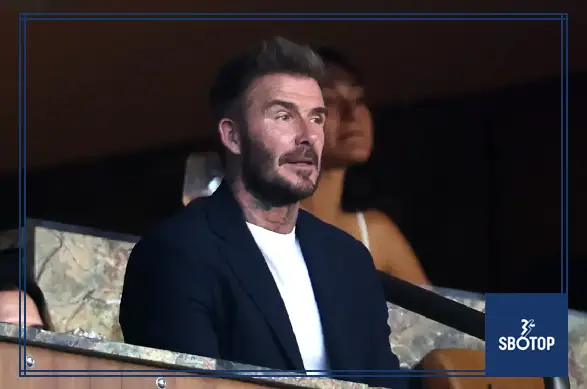 SBOTOP: Beckham’s Surprise Encounter Brings Back Painful World Cup Flashback