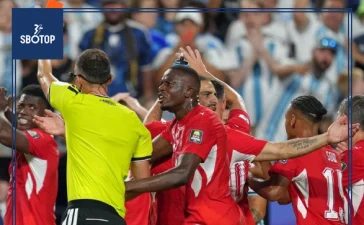 SBOTOP: Breel Embolo's Red Card Against Argentina Sparks VAR Controversy