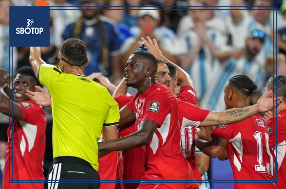 SBOTOP: Breel Embolo's Red Card Against Argentina Sparks VAR Controversy