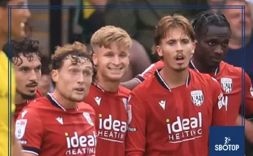 SBOTOP: West Bromwich Albion Overcome Norwich City 2-1 as Aune Heggebø’s Controversial Strike Seals Victory for the Baggies