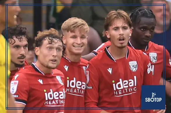 SBOTOP: West Bromwich Albion Overcome Norwich City 2-1 as Aune Heggebø’s Controversial Strike Seals Victory for the Baggies