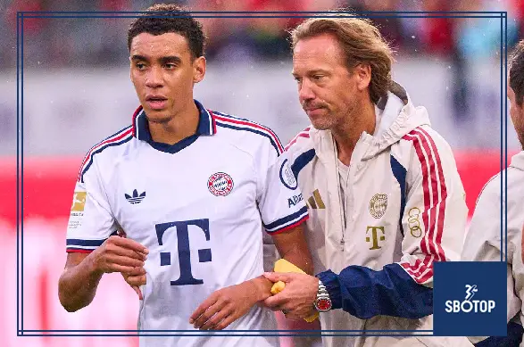 SBOTOP: Jamal Musiala Provides Positive Health Update After Bayern Munich Star Collapses During Match Again