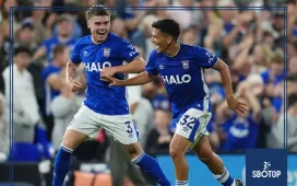SBOTOP: Ipswich Town Advance in Carabao Cup as Marcelino Nunez Scores Stunning Centre-Circle Goal in 3-1 Win Over Leicester City