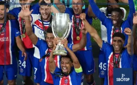 SBOTOP: Desire Doue Delivers UEFA Super Cup Triumph for PSG as Brian Madjo Marks Aston Villa Debut with Goal in 2-1 Thriller