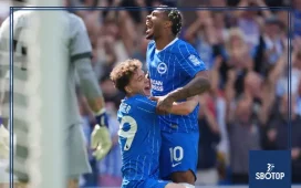 SBOTOP: Brighton Crush Aston Villa 4-0 as Emery’s Side Endure Nightmare Premier League Opener Against Rampant Seagulls
