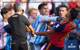 SBOTOP: Leandro Paredes Hit With Major 10-Match Suspension as Argentina Face Punishment Over World Cup Final Clash and Falklands Banner