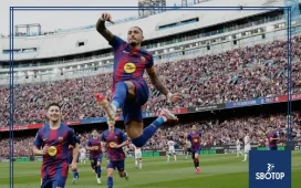 SBOTOP : Raphinha in Line for Barcelona Captaincy as His Influence Continues to Grow