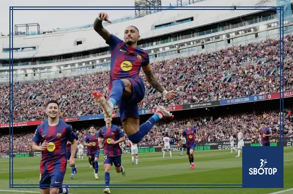 SBOTOP : Raphinha in Line for Barcelona Captaincy as His Influence Continues to Grow