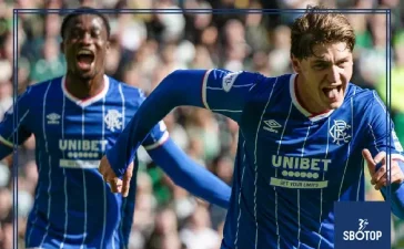 SBOTOP: Naderi Strikes Again as Rangers Complete Old Firm Double and Close the Gap on Celtic