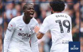 SBOTOP: West Ham and Millwall Share the Spoils in Derby Thriller as Swansea Rise to the Top of the EFL