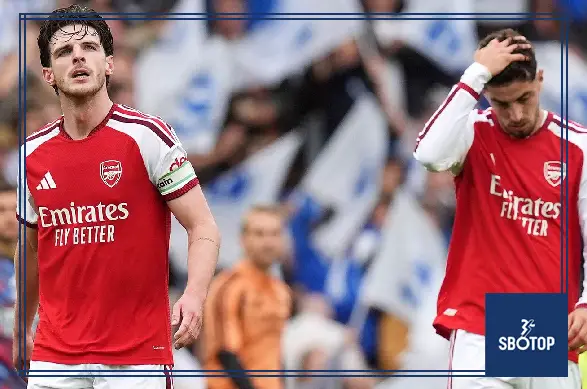 SBOTOP: Brighton Deliver a Stunning Blow to Arsenal as Arteta’s Champions Finally Lose Their Perfect Start