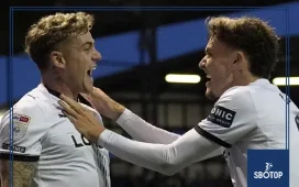 SBOTOP: Derby County Sink Portsmouth as Sam Szmodics and Lars-Jørgen Salvesen Seal Impressive Away Victory