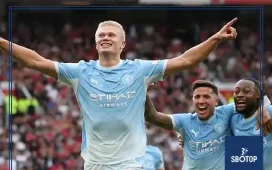 SBOTOP: Haaland Decides a Chaotic Manchester Derby as Man City Edge United After Foden Controversy