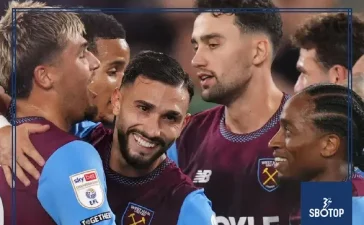 SBOTOP: West Ham Thrash Wrexham 6-0 to Claim Championship Summit with Four Consecutive League Victories
