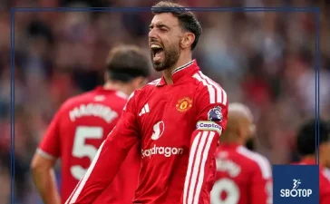 SBOTOP: Bruno Fernandes Hat-Trick Fires Manchester United to Thrilling 5-2 Comeback Win Over Ipswich at Old Trafford