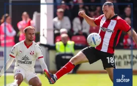 SBOTOP: Late Mikkel Ladefoged Strike Rescues Lincoln City as Imps Hold Southampton to 1-1 Draw